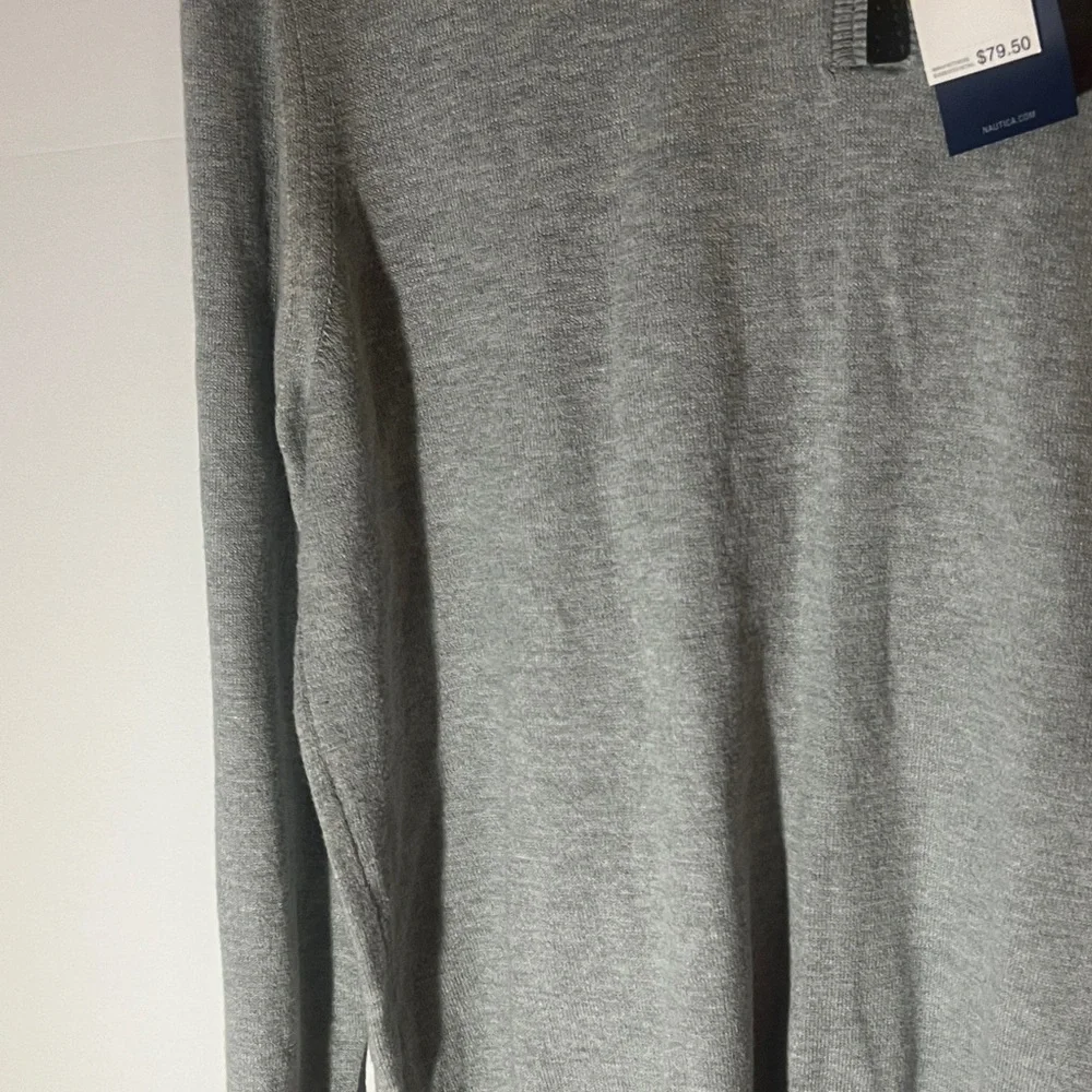 Nautica Gray Crewneck Sweater